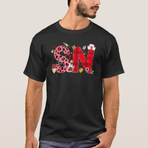 T-shirt Cute Love Coeur Stethoscope École Nurse Vale Vie