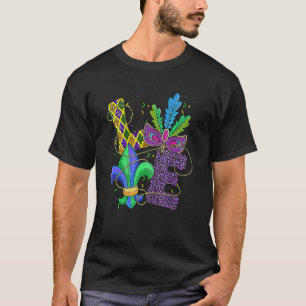 T-shirt Cute Love Mardi Grass mignonne Femmes Fille Mardi 