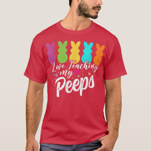 T-shirt Cute Love Teaching My Students Easter Day Funny Te