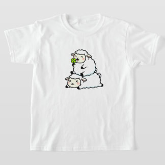 T-shirt Cute Lucky Sheep St. Patrick's Day Clover