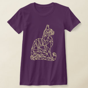 T-shirt Cute minimale moderne Unisex Abstraite Géométrique