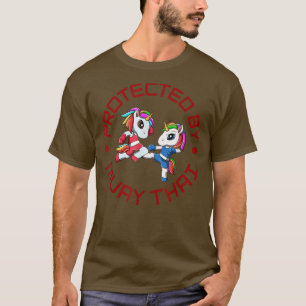 T-shirt Cute Muay Unicorns Thai Funny Muay Thai