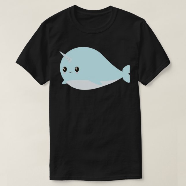 T-shirt Cute Narwahl (Design devant)