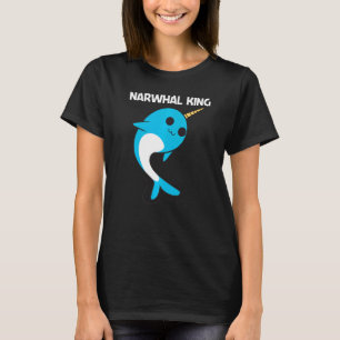 T-shirt Cute Narwhal Pour Hommes Garçons Narwhale Narwhal