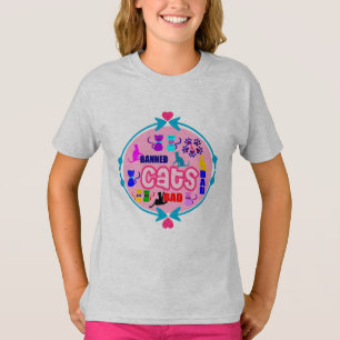 T-shirt 😻 🐾 ↷ Cute Naughty Cat Famille Fabuleux Incontou