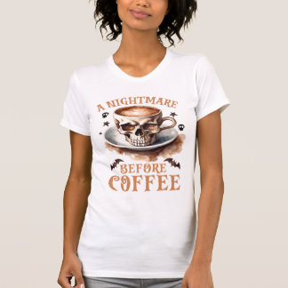 T-shirt Cute Nightmare Avant Halloween Café