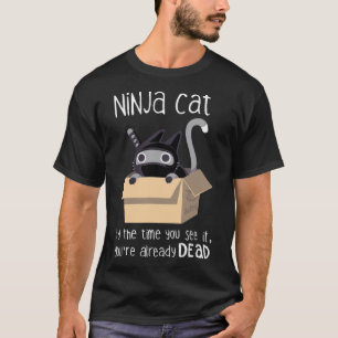 T-shirt Cute Ninja Cat