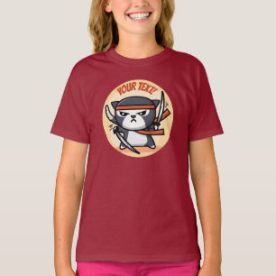 T-shirt Cute Ninja Cat