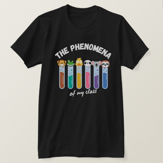 T-shirt Cute Novelty Funny Science Beaker classe (Design devant)