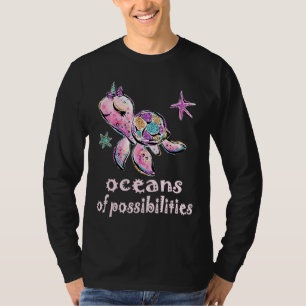 T-shirt Cute Oceans Of Possibilités Lecture Été 2022 L