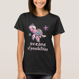 T-shirt Cute Oceans Of Possibilités Lecture Été 2022 L