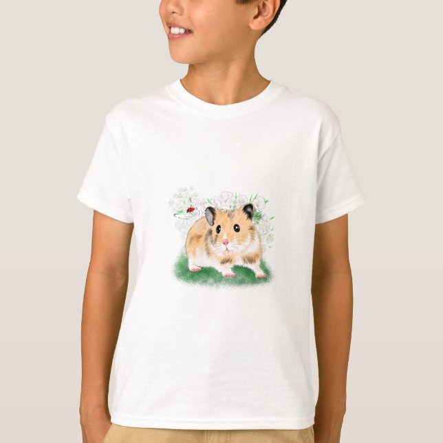 T-shirt Cute or Syrian Hamster cadeaux d'art accessoires (Devant)