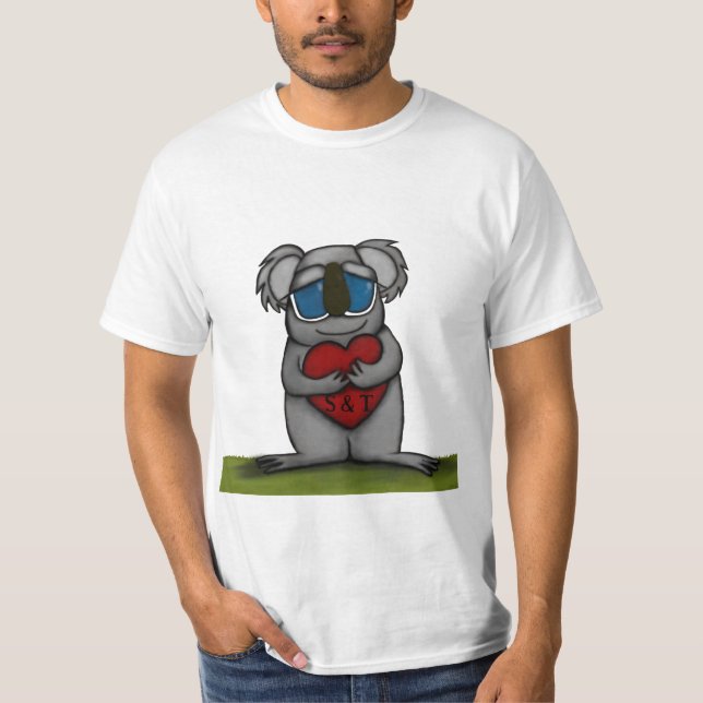 T-shirt Cute Ours Koala (Devant)
