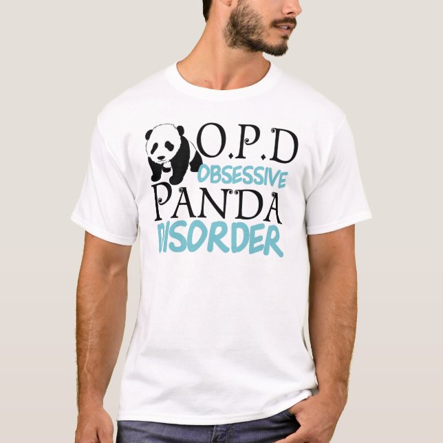 T-shirt Cute ours Panda (Devant)