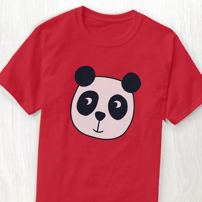 T-shirt Cute ours Panda (Fun panda cartoon t-shirt for animal and wildlife lovers)