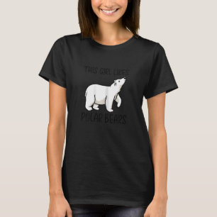T-shirt Cute Ours Polaires Faune Nature sauvage