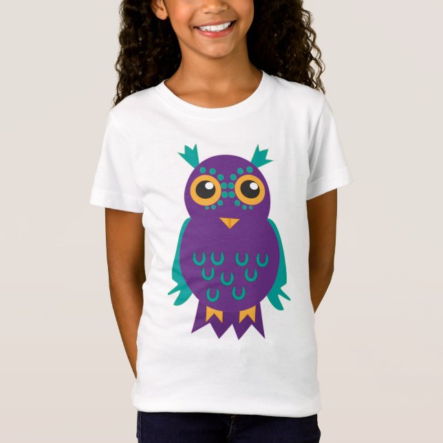 T-Shirt Cute Owl (Devant)