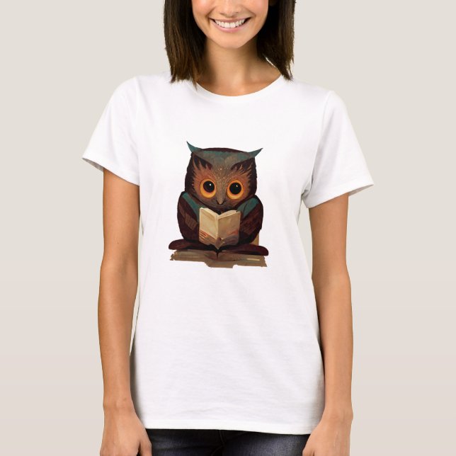 T-shirt Cute Owl (Devant)