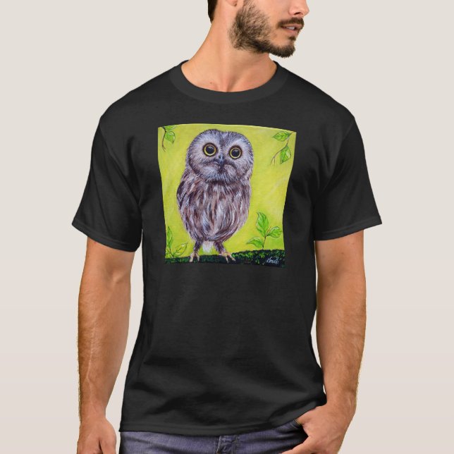 T-shirt Cute Owl (Devant)