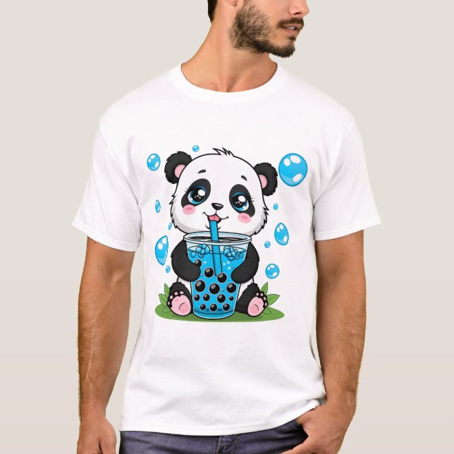 T-shirt Cute Panda (Devant)