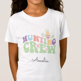 T-Shirt Cute Pastel Chasse à l'équipage de Pâques Chasse a