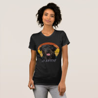 Cute paw Retro Heart Rottie Dog Animaux animaux de