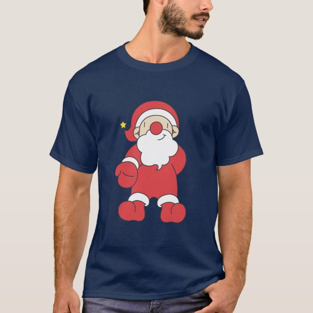 T-shirt Cute Père Noël (Devant)