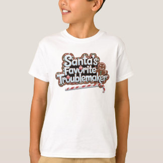 T-shirt Cute Père Noël préférée créateur de problèmes enfa