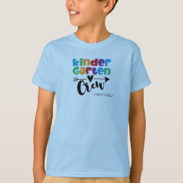 T-shirt Cute, PERSONALIZED kids Kindergarten 