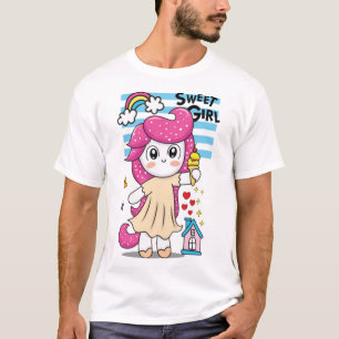 T-shirt Cute petite licorne 2