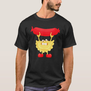 T-shirt Cute Pierogi Kielbasa Pour Hommes Femmes Saucisse