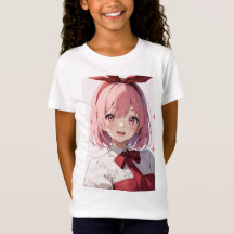 Cute Pink-Haired Anime Girl Illustration
