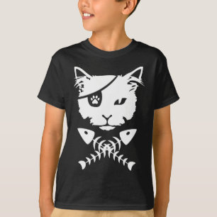 T-shirt Cute Pirate Chat Drôle