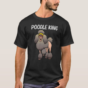 T-shirt Cute Poodle For Men Boys Owner Pet Dog