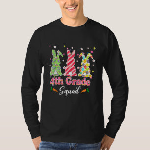 T-shirt Cute Rabbit 4th Preschool Squad