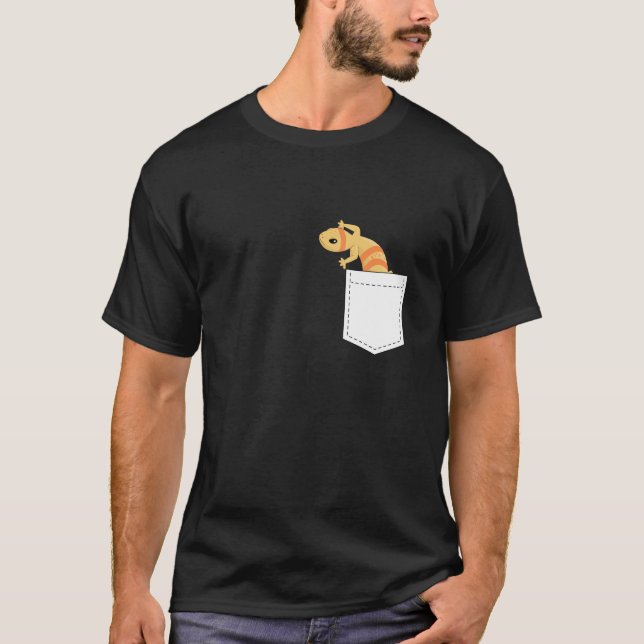 T-shirt Cute Reptile Funny Leopard Gecko (Devant)