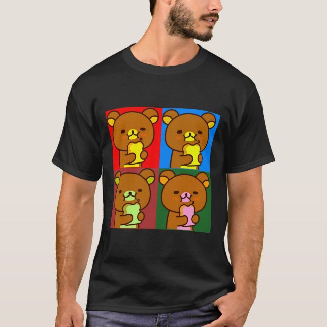 T-shirt Cute rilakkuma kawaii    (Devant)