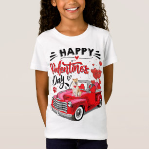 T-Shirt Cute Shiba Inu Chien Heureuse Sainte-Valentin de C