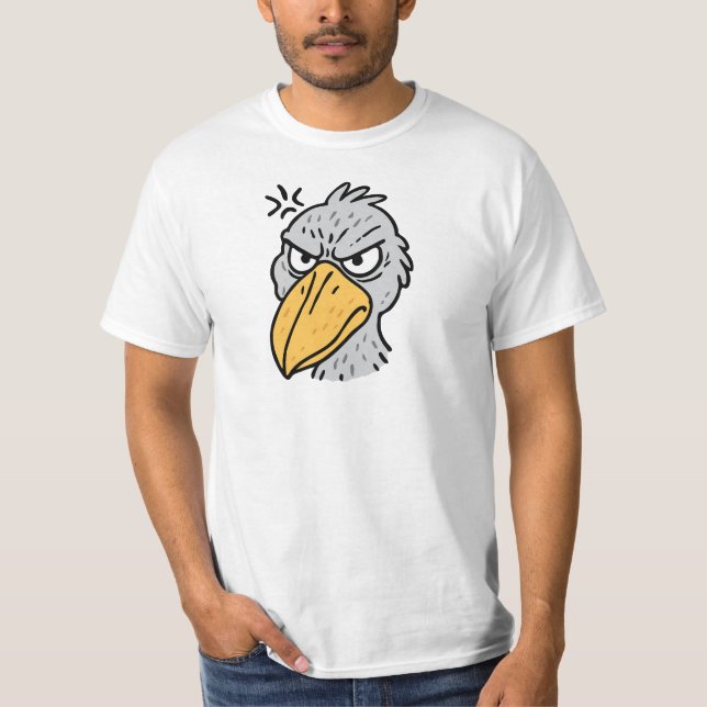 T-shirt Cute Shoebill Stork Bird (Devant)