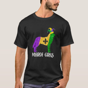 T-shirt Cute Siberian Husky Amoureux des chiens Mardi Gras
