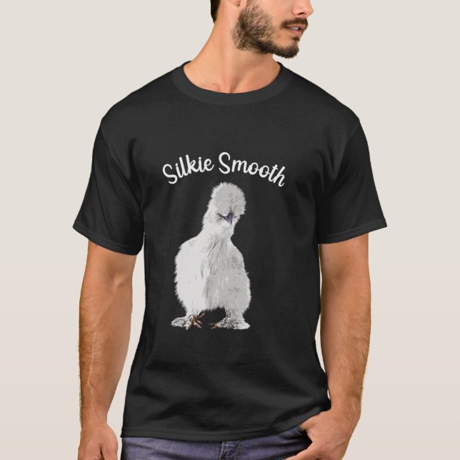 T-shirt Cute Silkie Design Poulet Pour Hommes Femmes Enfan (Devant)