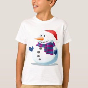 T-shirt Cute Snowman
