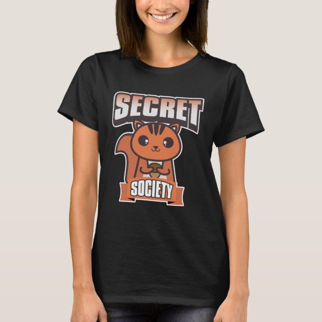 T-shirt Cute squirrel company for squirrel girls (Devant)