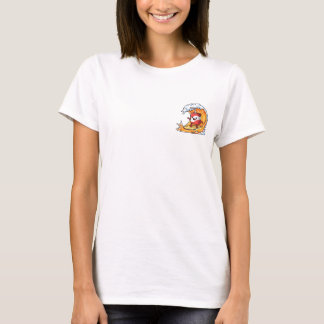 T-shirt Cute Surfing Juice Box Cartoon Character Riding