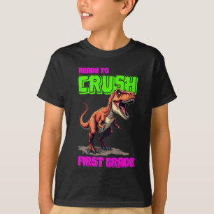 T-shirt Cute T-Rex brosses Tee de première qualité