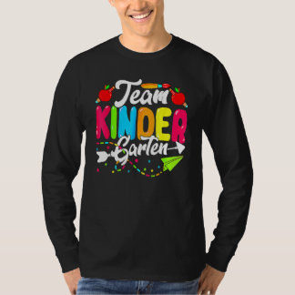 T-shirt Cute Team Kindergarten Happy Back To School Teache