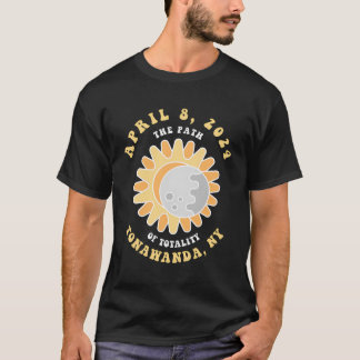 T-shirt Cute Tonawanda New York Solar Eclipse 8 avril 2024