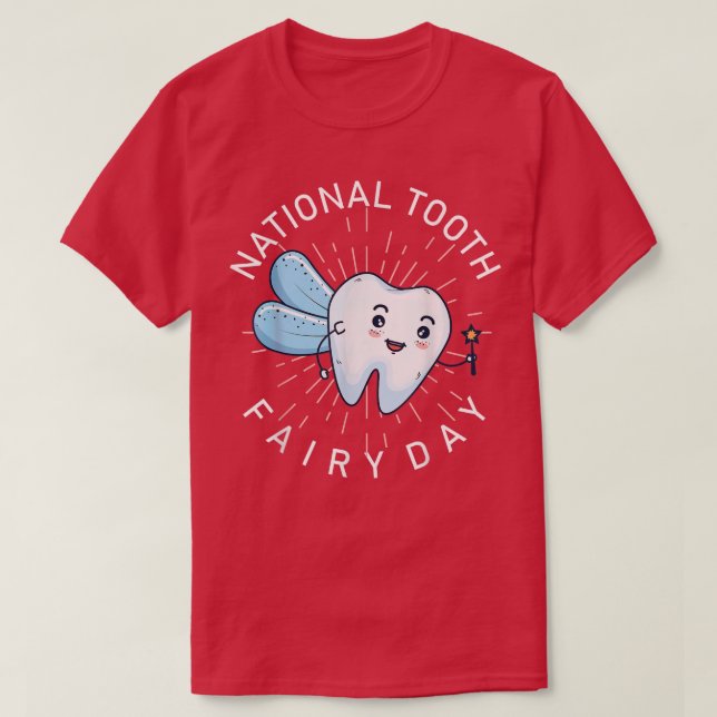 T-shirt Cute Tooth Fairy Costume For Dentist And Dental Of (Design devant)