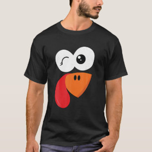 T-shirt Cute Turquie Visage Correspondant Costume de famil