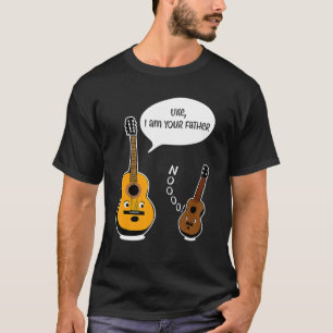 T-shirt Cute Uke Je Suis Ton Père I Ukulele Guitare